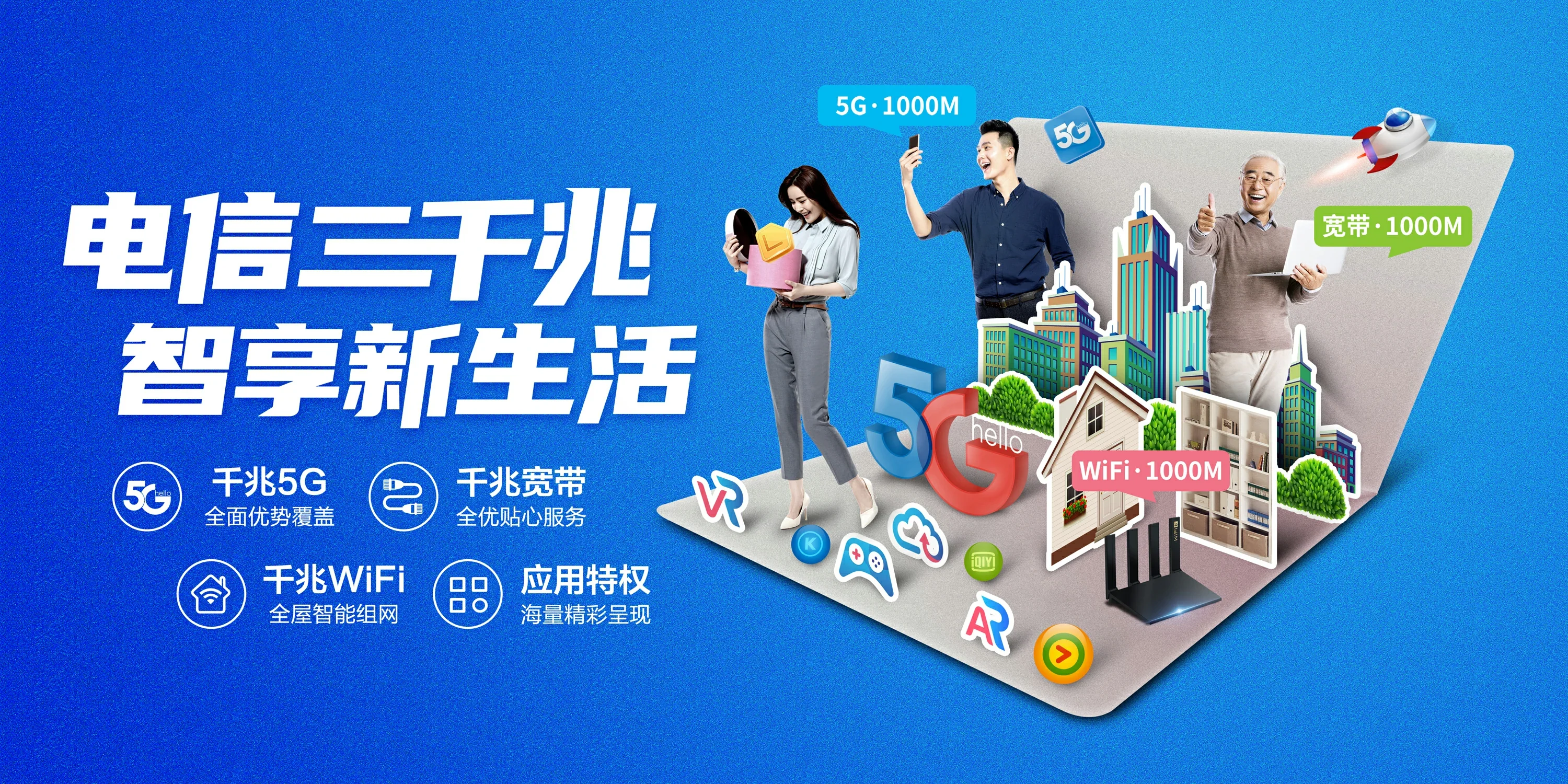 中国电信 虹口区电信宽带 宽带套餐